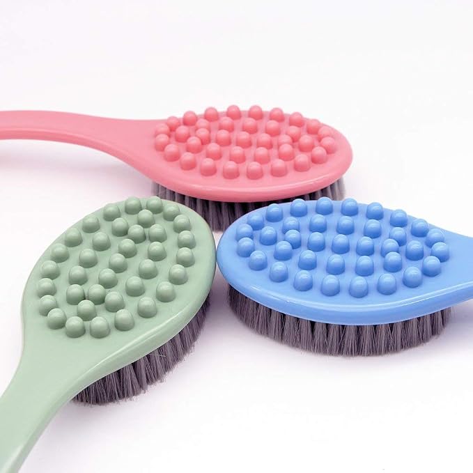 QiCheng&LYS long handle bath brush, soft and comfortable massage brush bath - Image 5