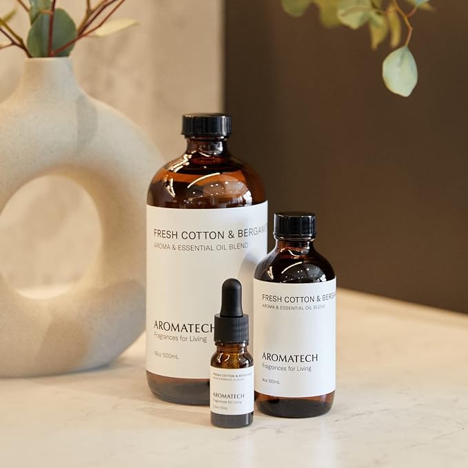 Aromatech Fresh Cotton and Bergamot Essential Oil Blend: Luxury Hotel Inspired - Image 3