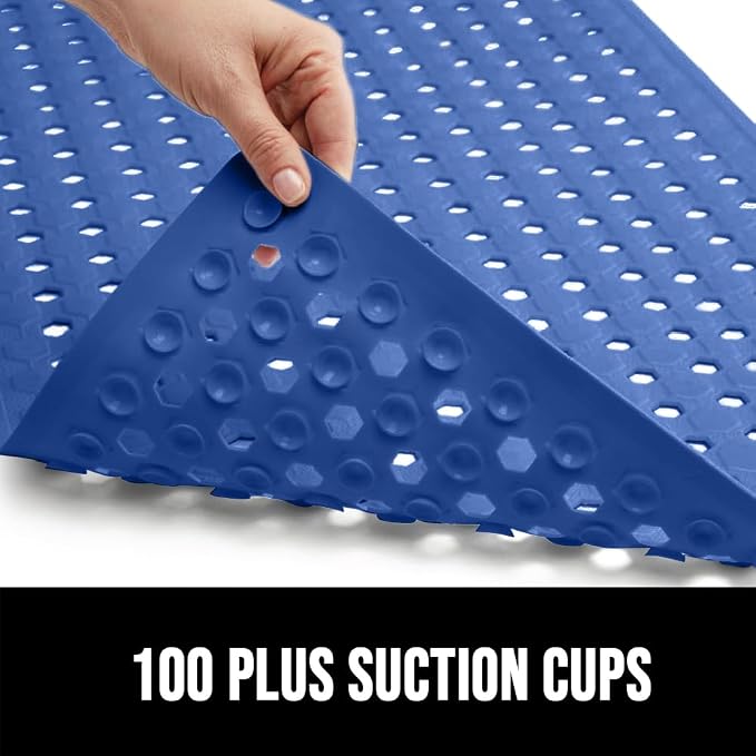 GORILLA GRIP Patented Square Shower Stall Mat, Small Bathtub Floor Mats - Image 7