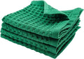 sea me at home Waffle Washcloths Set, 100% Turkish Cotton by seameathome