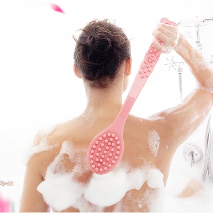 QiCheng&LYS Pink Body Brush Shower cepillo de ducha Bath Brush - Image 5