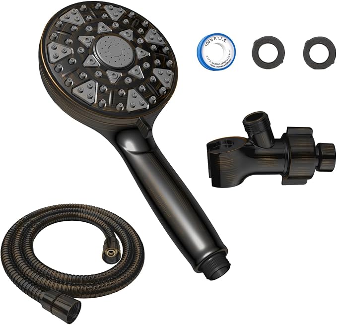 Shower Head With Handheld 7 Settings High Pressure, Built-in Power Wash - Image 5