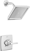 Delta Geist 14 Series Shower Faucet Set, Chrome Shower Head and Handle Set by DeltaFaucet