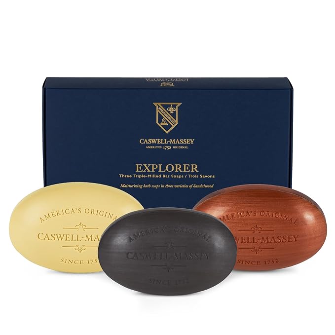 Caswell-Massey Men’s Bar Soap Gift Set by Caswell-Massey