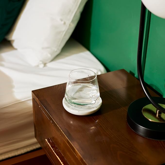 Round Marble Soap Dish, Jewelry Tray, Natural Ring Holder, Nightstand Décor - Image 3