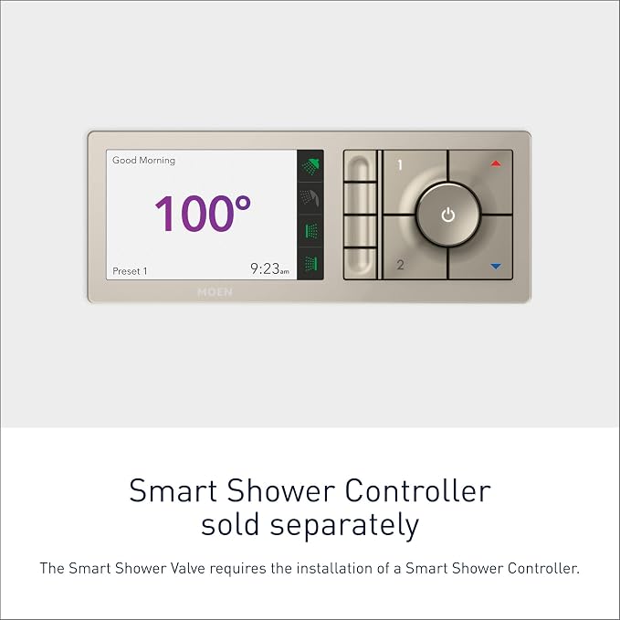 Moen Smart Shower 4-Outlet Digital Thermostatic Shower Valve - Image 5