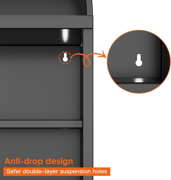 Metal Arched Wall Cabinet, Modern Arched Storage Cabinet - Image 6