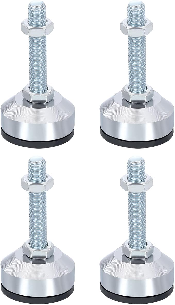 PATIKIL Furniture Leveling Feet 2" Dia Base M12 Thread by PATIKIL