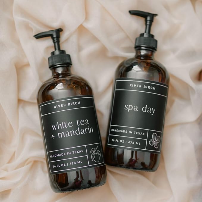 River Birch Tropical Mandarin Scented Natural Hand Soap - Image 8