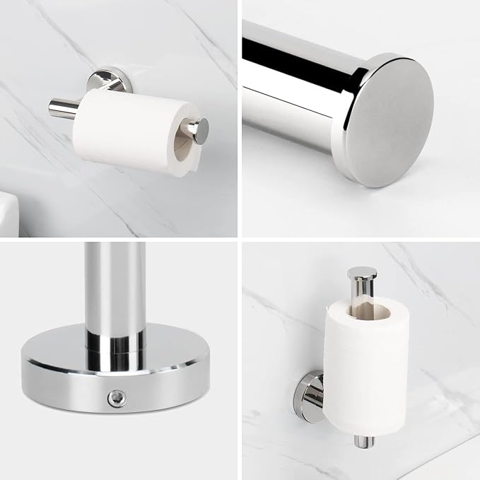 NearMoon Bathroom Hardware Set SUS 304 Thicken Stainless Steel-Towel Bar Set - Image 3