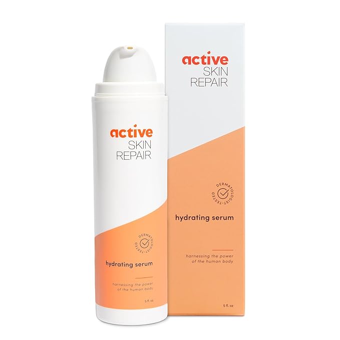 Active Skin Repair Face and Body Hydrating Serum, EWG Certified Hyaluronic Acid by BLDGActive