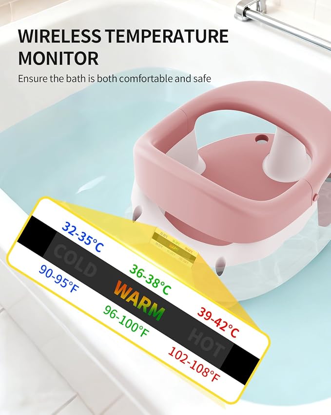 Baby Bath Seat for Babies 6 Months & Up, Bath Seats for Babies Sitting Up - Image 5