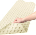 Bligli Bathtub Mat Non-Slip Without Suction Cups, 39x16inch Extra Long Bath Mats by BliGli