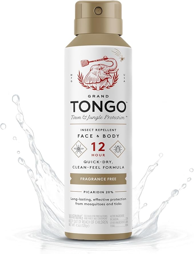 DEET-Free Insect Repellent, The 12 Hour Protection, DEET Alternative – by GrandTongo