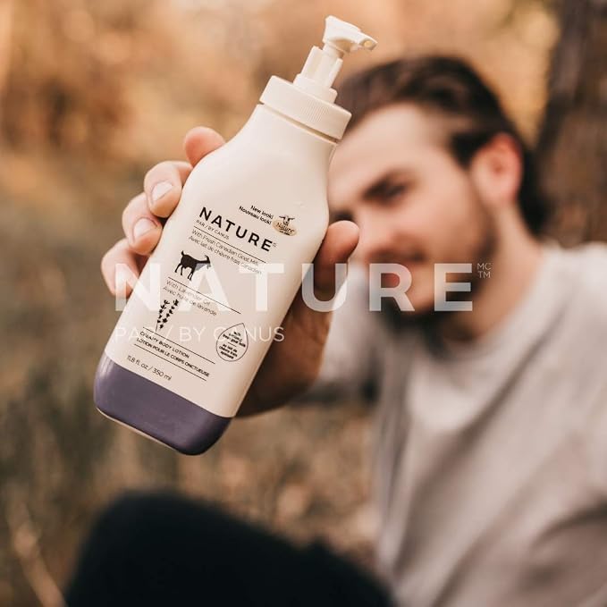 Nature by Canus Lavender Goat Milk Body Lotion, 11.8 oz - Image 2