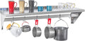 Hally Stainless Steel Shelf by HallySinksTablesH