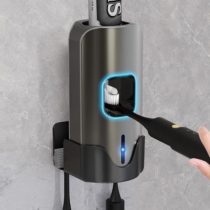 Automatic Toothpaste Dispenser Wall Mounted by TuCao