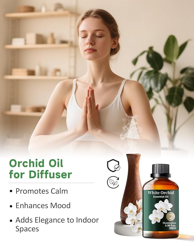 Mumianhua White Orchid Essential Oil Pure - Image 2