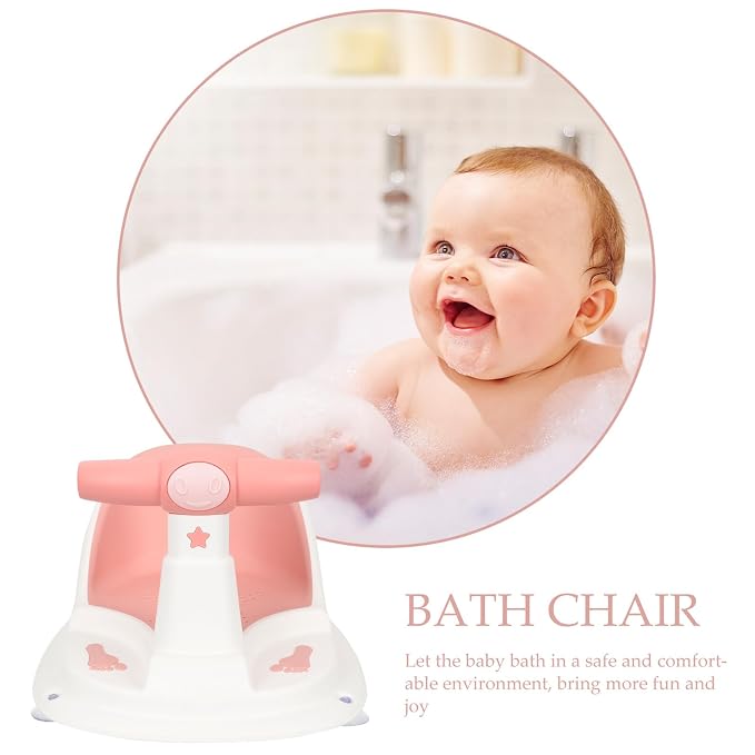 Bath Seat with Suction Cups for Stability Non-Slip Shower Chair Comfortable - Image 7