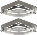 NearMoon Bathroom Shower Caddy 2 Pack, No Drill 304 Stainless Steel Shower by NearMoon