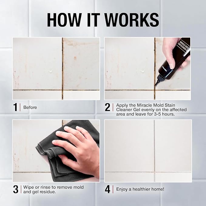 GlassGuard Miracle Stain Removal Gel Pack of 2 — Thick Gel Cleaner - Image 4