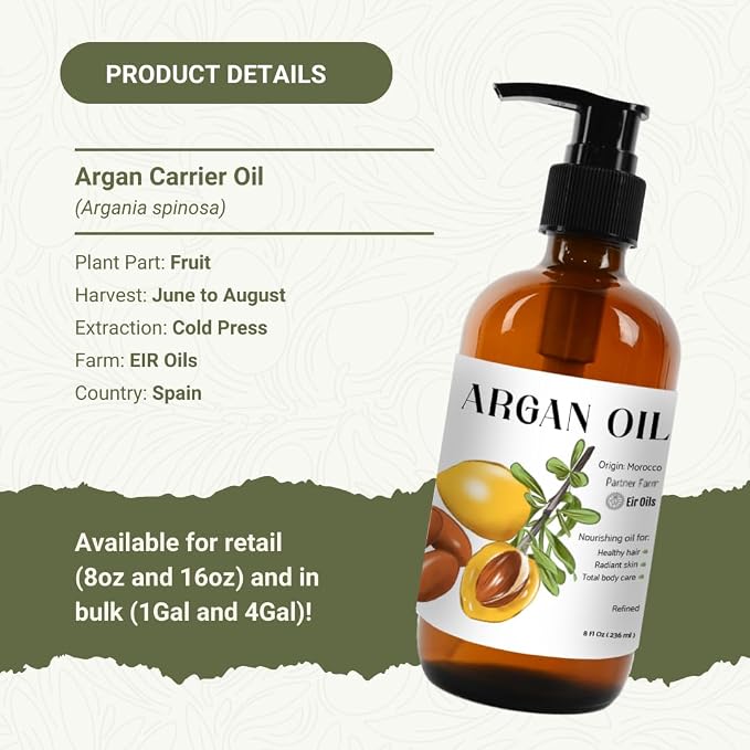 Argan Oil for Hair Growth Oil 8oz - Image 7