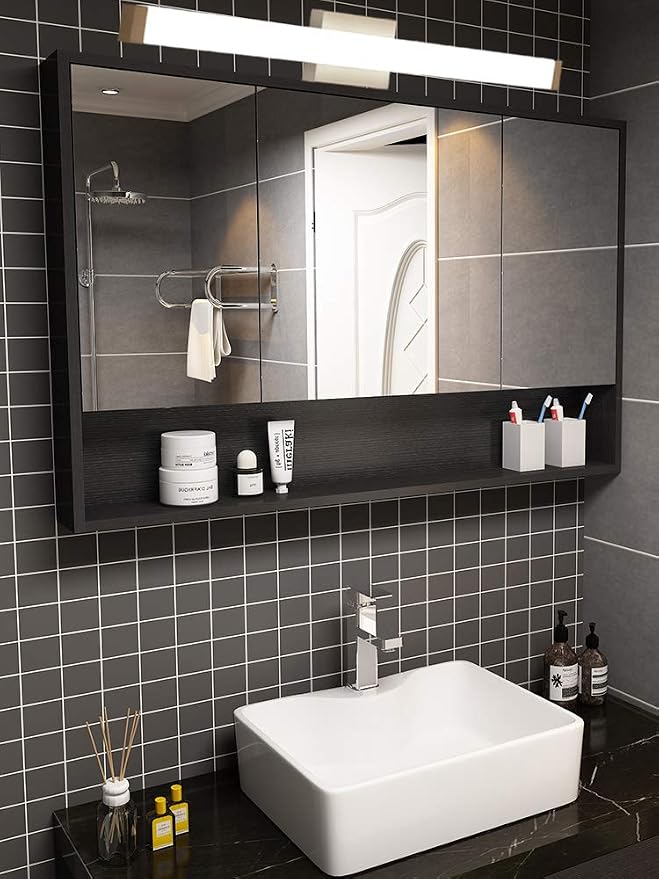 Bathroom Vanity Light Brushed Nickel Square LED 24 inch 14W 4000K Natural White by Enjoyyourhealthylife