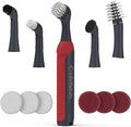 LifeBasis Rechargeable Power Scrubber 11-Piece Kit, Cordless Electric Cleaning by LifeBasis