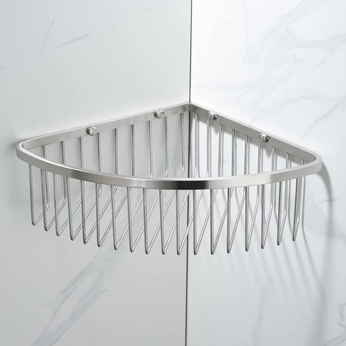 Corner Shower Caddy Organizer, SUS304 Stainless Steel Heavy Duty Rust-Proof - Image 2