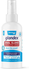Vetnique Glandex Medicated Dog Butt Wipes or Spray by VetniqueLabs