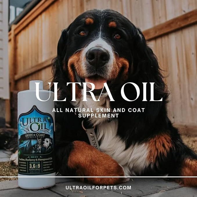Ultra Oil Dog & Cat Supplement - 32oz - - Image 3