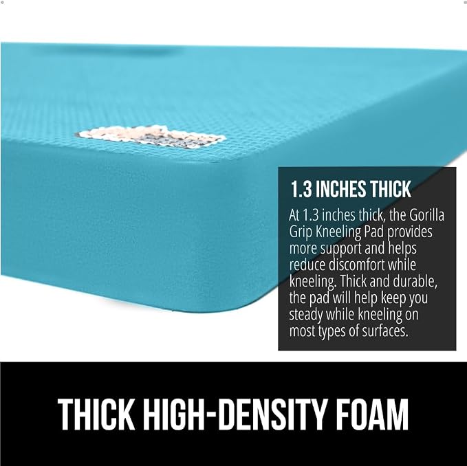 GORILLA GRIP Extra Thick Patent Pending Soft Foam Kneeling Pad, Supportive - Image 3