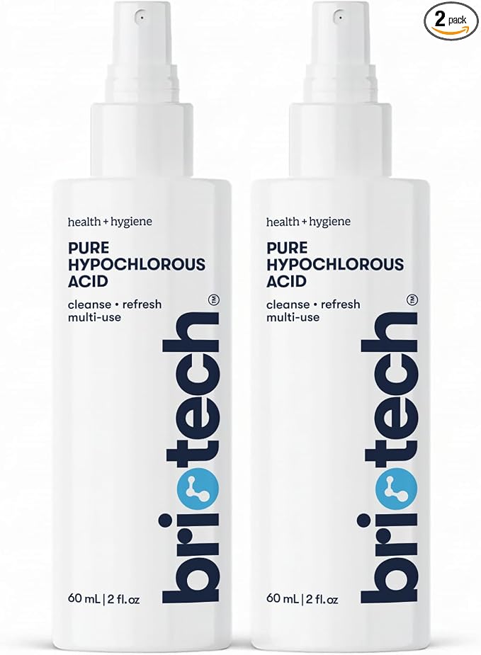 BRIOTECH Pure Hypochlorous Acid Spray and Cleanser, Original Premium HOCl by BRIOTECHUSA