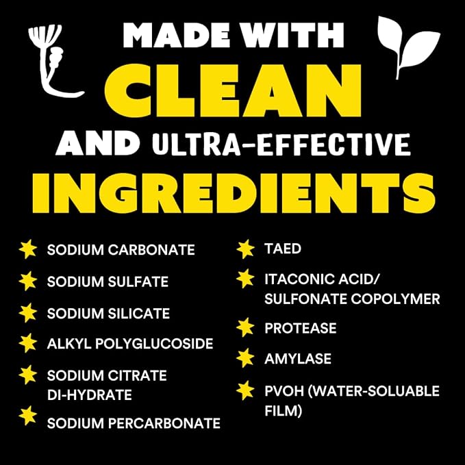 Molly's Suds Dishwasher Pods | Clean Dishwasher Detergent, Cuts Grease & Rinses - Image 4
