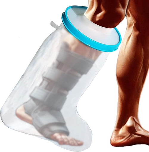 100% Waterproof Extra Wide Leg Cast Cover by Tideshake