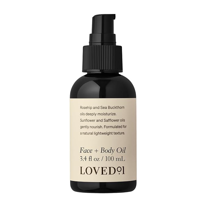 Loved01 Face & Body Oil, John Legend Skincare, Daily Hydration, Lightweight & by Loved01