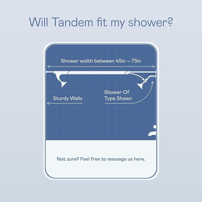 BOONA Original Tandem Shower as Seen on Shark Tank | Dual Shower Head - Image 7