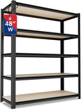 WORKPRO House 5-Tier Shelving Unit, Adjustable Heavy Duty Storage Shelves by WORKPRO
