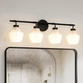 USHOWER 4-Light Bathroom Light Fixtures, Vanity Lights by USHOWER