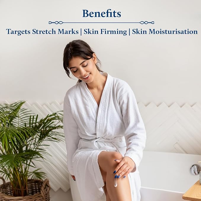 Blue Nectar Stretch Mark Cream for Pregnancy and Postpartum, Moisturizing Body - Image 3