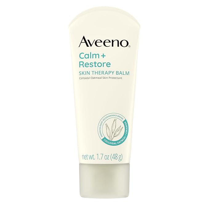 Aveeno Calm + Restore Skin Therapy Balm, Soothing & Moisturizing Skin Protectant by Aveeno