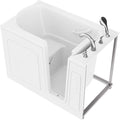 ANZZI Walk In Tub 53'' x 30'' Right Drain Oriented Tub in White, Easy Entry by ANZZI