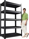 Garage Shelving, Heavy Duty Garage Storage Shelves, Metal Shelving Unit by XCXVVB