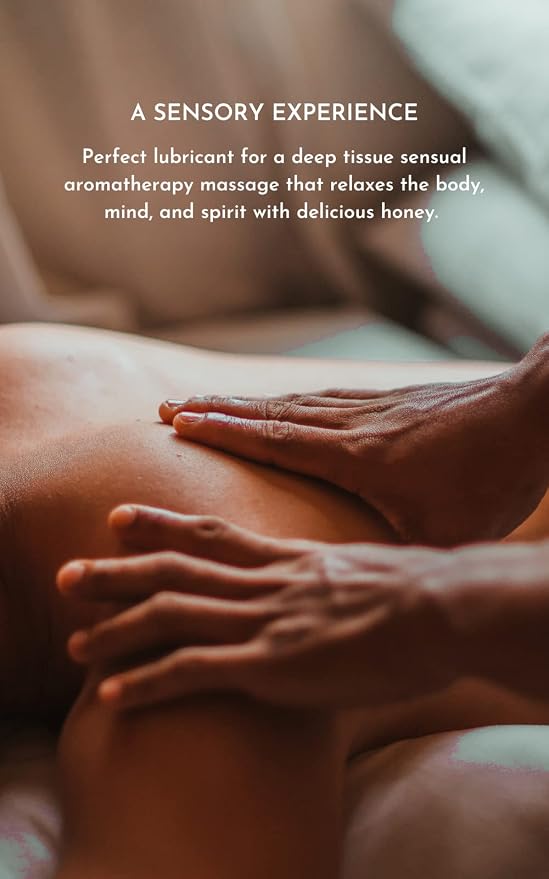 Honey Glaze Massage Oil, 8.5 oz | Body Oil - Image 6