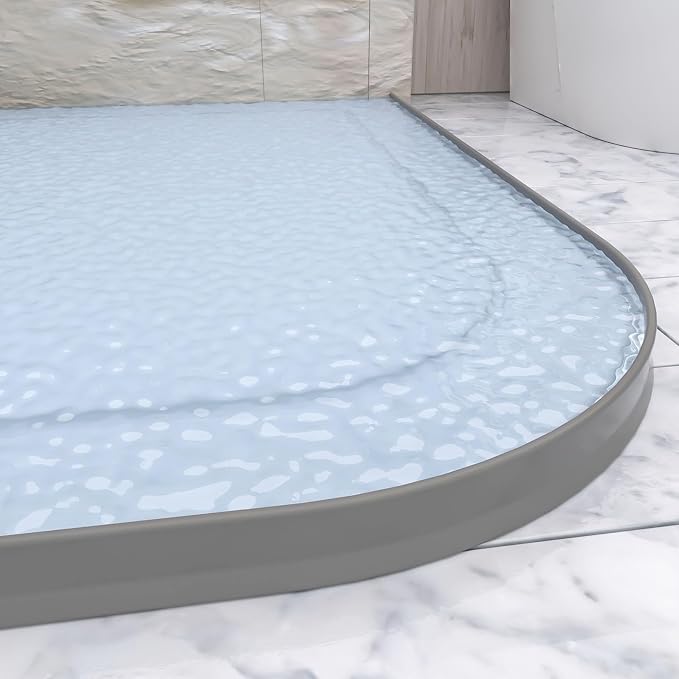 Raycity 3" High Shower Threshold Water Dam 67 IN Collapsible Shower Water - Image 6