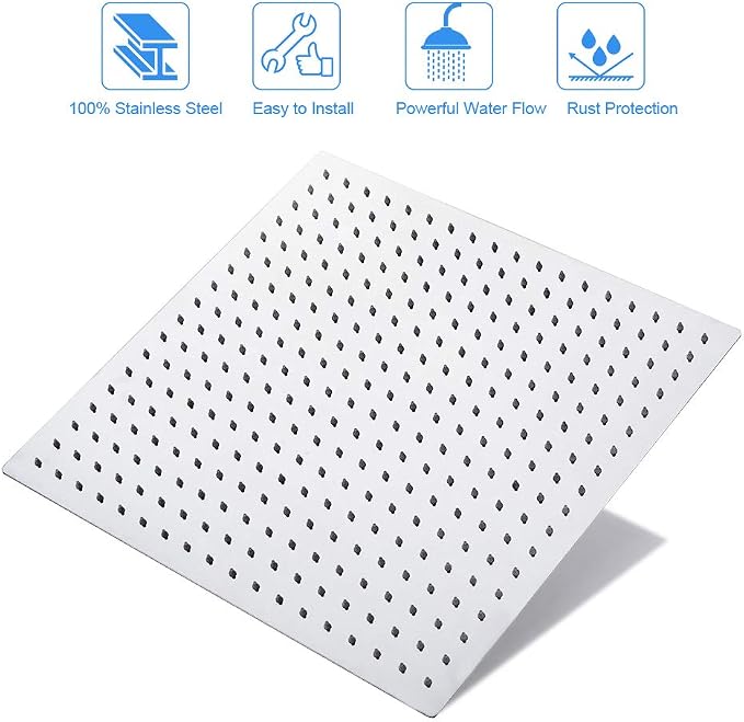 NearMoon Square Rain Shower Head - Image 4