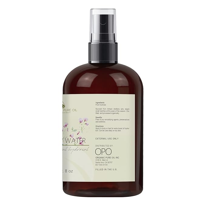 Jasmine Hydrosol Face Mist Calming Spray, Aromatherapy, Body Mist, Set Makeup - Image 2