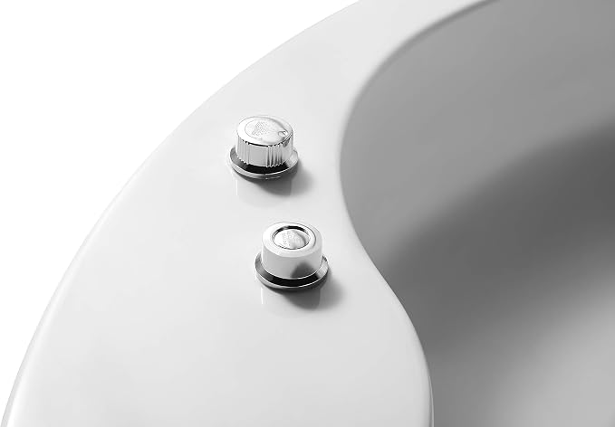 Empava 59 in. Acrylic Freestanding Whirlpool Bathtub - Image 4