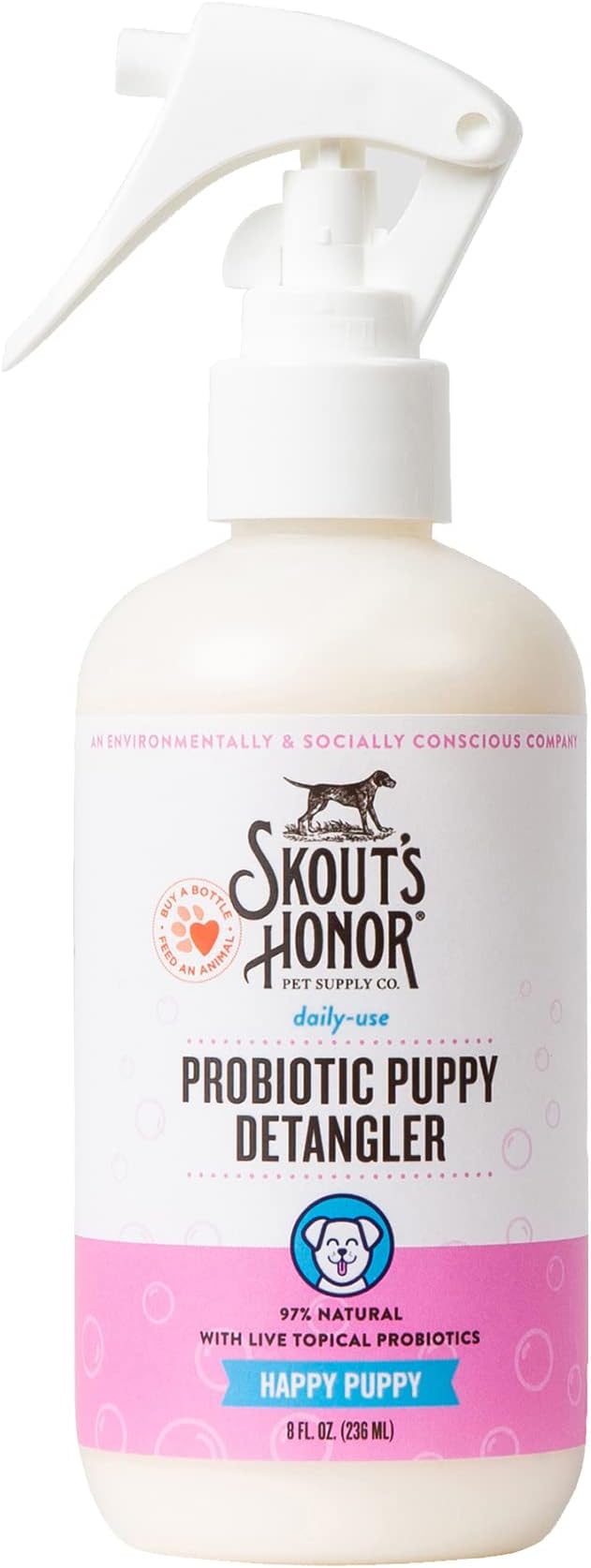 Skout's Honor Probiotic Pet Detangler Spray by SKOUTSHONOR
