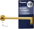 HammerHead Showers® Solid Metal 16 Inch Extended Shower Arm and Flange by HammerHeadShowers